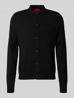 Swetry męskie - Kurtka z dzianiny o kroju regular fit z mieszanki wiskozy model ‘SAN JORDAN-CV’ - miniaturka - grafika 1