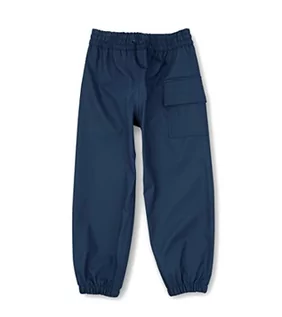 Spodnie i spodenki dla chłopców - Hatley Spodnie przeciwdeszczowe dla dzieci, granatowy, 7 Lata - grafika 1