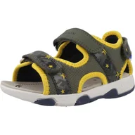 Sandały damskie - Sandały Geox Model B Sandal Multy Boy Kolor Zielony - miniaturka - grafika 1