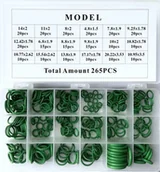 Akcesoria do klimatyzacji i ogrzewania - OPTIMA ZESTAW O-RINGÓW KLIMATYZACJA 265 SZT - miniaturka - grafika 1