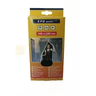 Moskitiery - Zasłona na drzwi 140 x 220 cm czarna - miniaturka - grafika 1