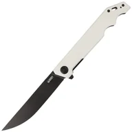Noże - Nóż składany Kubey Knife Pylades Ivory G10, Blackwash AUS-10 (KU253D) - miniaturka - grafika 1