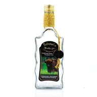 Domowy wyrób alkoholu - Butelka Ozdobna Żubrówka - Fala 500Ml - miniaturka - grafika 1