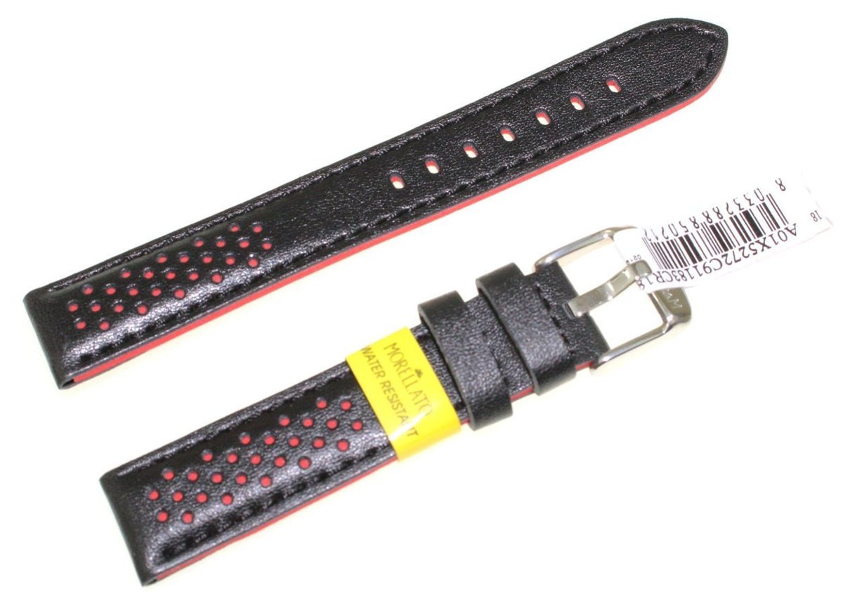 Wodoodporny pasek do zegarka 18 mm Morellato Rally A01X5272C91183CR18