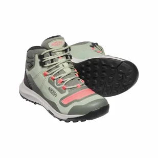 Buty trekkingowe damskie KEEN TEMPO FLEX MID WP - Buty trekkingowe damskie - miniaturka - grafika 3