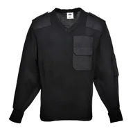 Odzież robocza - PORTWEST B310 SWETER NATO; CZARNY - miniaturka - grafika 1