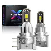 Żarówki samochodowe - Żarówki LED H15 X-7SEVEN 84W 10000lm 6000K CANBUS 1:1 Plug&Play DRL - miniaturka - grafika 1
