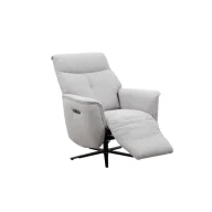 Fotele - Fotel Nordic Flow kolor 3540105 fotel skandynawski, fotel rozkładany, fotel do salonu, fotel do grania, fotel to czytania, fotel na nogach, fotel z podnóżkiem, szary fotel, fotel w stylu skandynawskim, fotel skandynawski - miniaturka - grafika 1