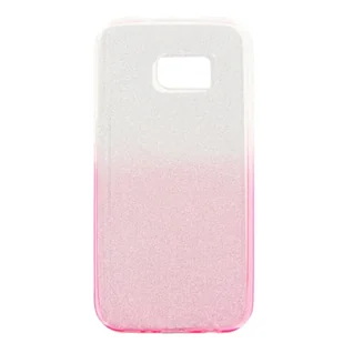 Etui na telefon komórkowy TPU do Samsung Galaxy S7 Różowe etui ochronne - Etui i futerały do telefonów - miniaturka - grafika 1