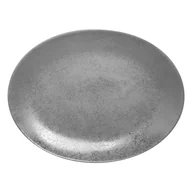 Talerze - PORCELANA RAK Talerz owalny 36 cm Shale szary - miniaturka - grafika 1