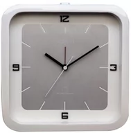 Zegary - Nextime Zegar stojący (biały) Square Alarm - miniaturka - grafika 1