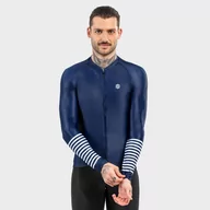 Bluzy na rower - Koszulka krótki rękaw Kolarstwo SIROKO M2 Alpine Navy Blue Mężczyzna - miniaturka - grafika 1