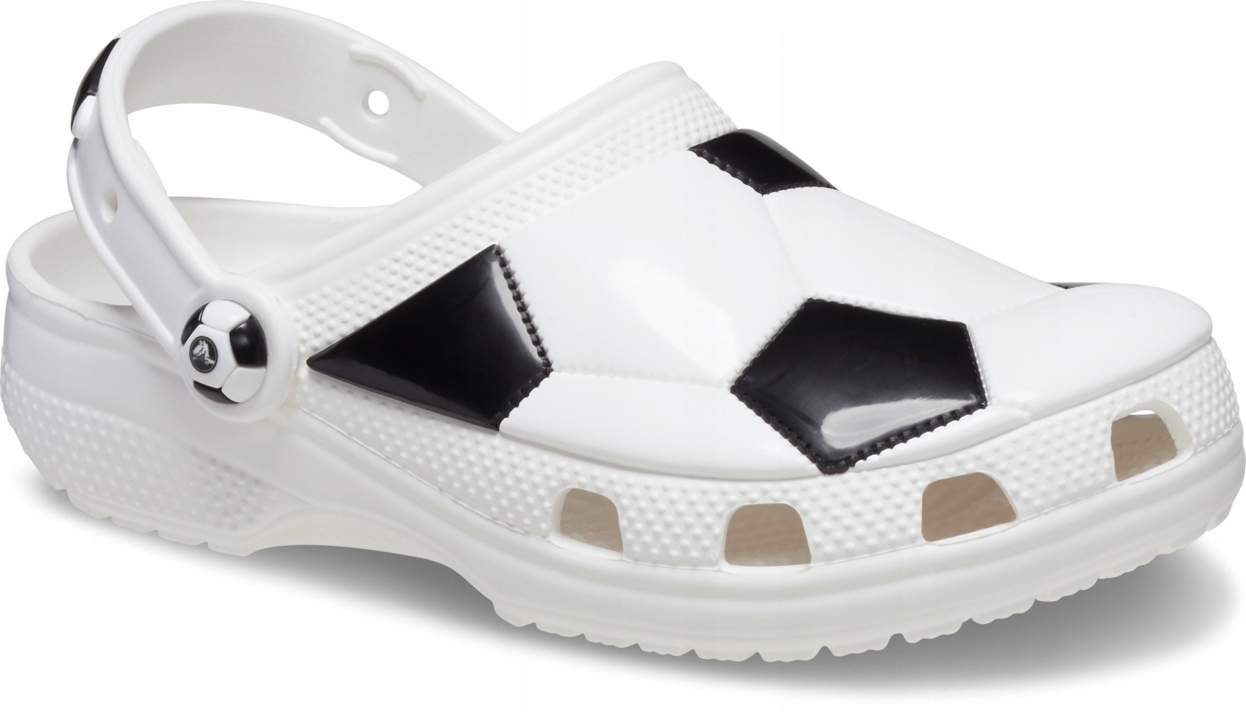 Crocs Classic Soccer Ball Clog Kids 210157-103 białe 32/33
