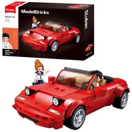 Klocki - Klocki Sluban Samochód Auto Pojazd Autko Mx5 - miniaturka - grafika 1