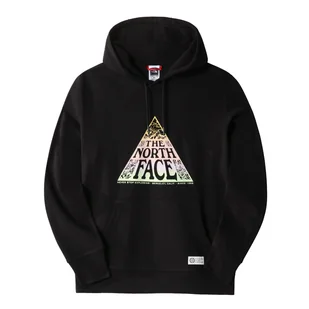 Damska Bluza THE NORTH FACE W REGRIND HOODIE NF0A7X2QJK31 – Czarny - Bluzy damskie - miniaturka - grafika 1