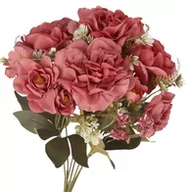 Sztuczne kwiaty - SZTUCZNE KWIATY ROŚLINY BUKIET GAŁĄZKI KWIATY DUŻY BUKIET - miniaturka - grafika 1