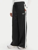 Spodnie sportowe damskie - Reebok Spodnie dresowe Dianne RK25512CCW Czarny Relaxed Fit - miniaturka - grafika 1