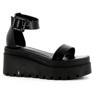 Sandały damskie na koturnie CARINII - Carinii - Sandały damskie - miniaturka - grafika 1