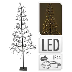 Koopman Ambiance Drzewko świąteczne z 280 lampkami LED, 150 cm - Choinki - miniaturka - grafika 1