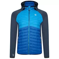 Kurtki męskie - Dare2b męska kurtka wełniana alpinista, Orion szara/Teton Blue/Fajka Niebieska, XXL - miniaturka - grafika 1