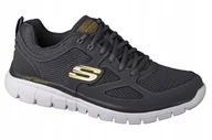 Buty sportowe męskie - Męskie sneakers Skechers Burns Agoura 52635-CHAR r.47,5 - miniaturka - grafika 1