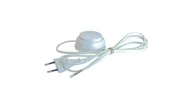 Wyłączniki światła i elektryczne - Kontakt Przyłączacz-z-wtyczką-płaską-z-wyłącznikiem-nożnym-do-lamp-dwutorowy-250V-25A W-10145 - miniaturka - grafika 1
