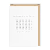 Kartki okolicznościowe i zaproszenia - Weselna łamigówka - miniaturka - grafika 1