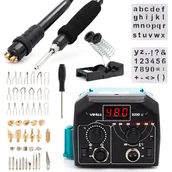 Lutownice - Stacja lutownicza i Pirograf / Wypalarka do drewna Yihua 939D-II 145W - miniaturka - grafika 1