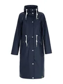 Kurtki i kamizelki sportowe damskie - Schmuddelwedda Płaszcz przeciwdeszczowy w kolorze granatowym - miniaturka - grafika 1