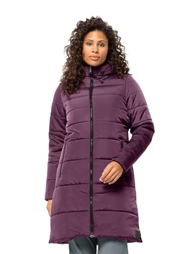 Jack Wolfskin EISBACH COAT W, Płaszcz outdoorowy Kobiety, berry jam, XL
