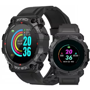 Microwear FD68S Czarny - Smartwatch - miniaturka - grafika 1