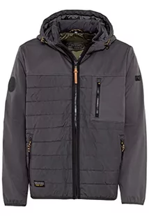 camel active Męska bluza 430660/1O40, grafitowo-szara, 52, grafitowy szary, 52 - Bluzy męskie - miniaturka - grafika 1