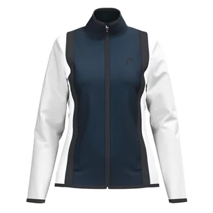 Damska kurtka Head CLUB 25 Jacket Women Navy/White M - Kurtki damskie - miniaturka - grafika 1