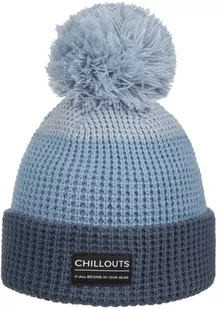 Czapka z Pomponem Wanda by Chillouts, niebieski, One Size - Czapki damskie - miniaturka - grafika 1