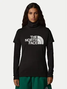 The North Face T-Shirt Easy NF0A8A6D Czarny Regular Fit - Koszulki i topy damskie - miniaturka - grafika 1