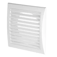Kratki wentylacyjne - Osłona wentylacyjna 14x14 TUS Ø125 biała - miniaturka - grafika 1