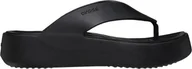 Klapki i japonki damskie - Crocs Crocs Gataway Platform Flip 209410-6UR Beżowe 41/42 - miniaturka - grafika 1