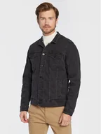 Kurtki męskie - Blend Kurtka jeansowa Naril 20710737 Czarny Regular Fit - miniaturka - grafika 1