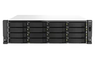 Serwery - QNAP TS-H2287XU-RP-E2336-32G NAS Rack (3U) Intel Xeon E E-2336 32 GB DDR4 352 TB QuTS hero Czarny, Biały - miniaturka - grafika 1