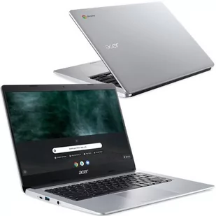 Acer Chromebook CB314-1H-C1Y3 14" Intel Celeron N4020 4GB RAM 128 GB Dysk ChromeOS NX.AUDEP.004 - Laptopy - miniaturka - grafika 1