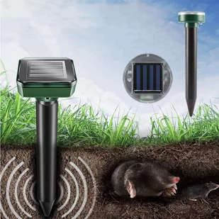Ogrodowy solarny odstraszacz gryzoni i zwierząt (kun, myszy, szczurów, kretów)2 szt. DOBERMAN KRET II GARDEN VOLT POLSKA - Zwalczanie i odstraszanie szkodników - miniaturka - grafika 5