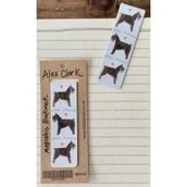Zakładki do książek - Alex Clark Zakładka do książki BM02 Sznaucer - miniaturka - grafika 1