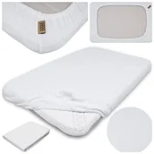 Prześcieradła dla dzieci - Prześcieradło do dostawki Lionelo Aurora do łóżeczka dostawnego z gumką - miniaturka - grafika 1