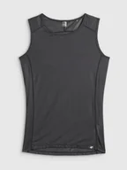 Koszulki sportowe męskie - 4F Potówka kolarska męska - czarna XL - miniaturka - grafika 1