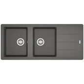 Zlewozmywaki - Franke Basis BFG 621 (kamienny szary) - miniaturka - grafika 1