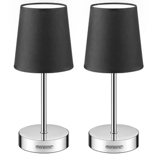 Lampa stołowa Lumière Zestaw 2 szt. Antracyt 32x13x13cm - Lampy stojące - miniaturka - grafika 1