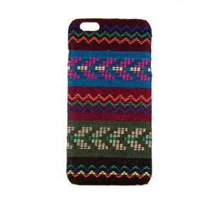 Materiałowe etui na telefon komórkowy Apple iPhone 6 / 6s Cover Bumper Shell Brown - Etui i futerały do telefonów - miniaturka - grafika 1