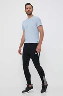 Spodnie męskie - adidas Performance spodnie treningowe Tiro 23 kolor czarny z nadrukiem - miniaturka - grafika 1