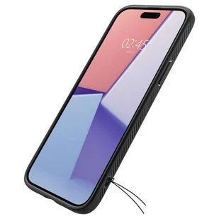 Etui do iPhone 15 Plus Spigen Liquid Air Case obudowa plecki ochronne Matte Black - Etui i futerały do telefonów Etui do iPhone 15 Plus Spigen Liquid Air Case obudowa plecki ochronne Matte Black - Etui i futerały do telefonów - miniaturka - grafika 14