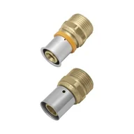 Akcesoria hydrauliczne - KAN-therm Złączka PRESS z GZ 40x3,5 G1" HAL637 - miniaturka - grafika 1